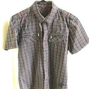 7 Diamonds casual button down shirt